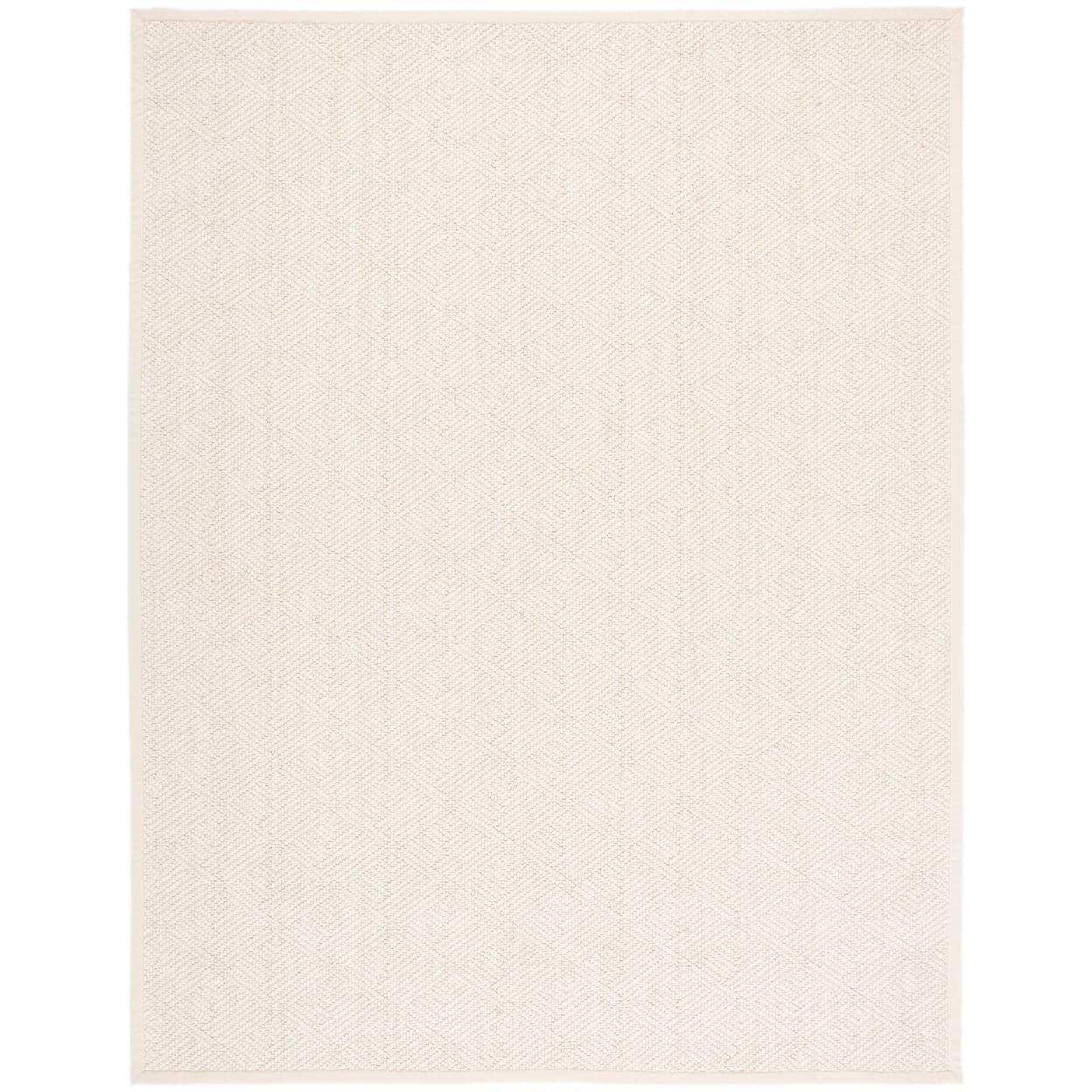 Natural Fiber NF483 Flat Weave Indoor Accent Rug - Ivory - 3'x5' - Safavieh