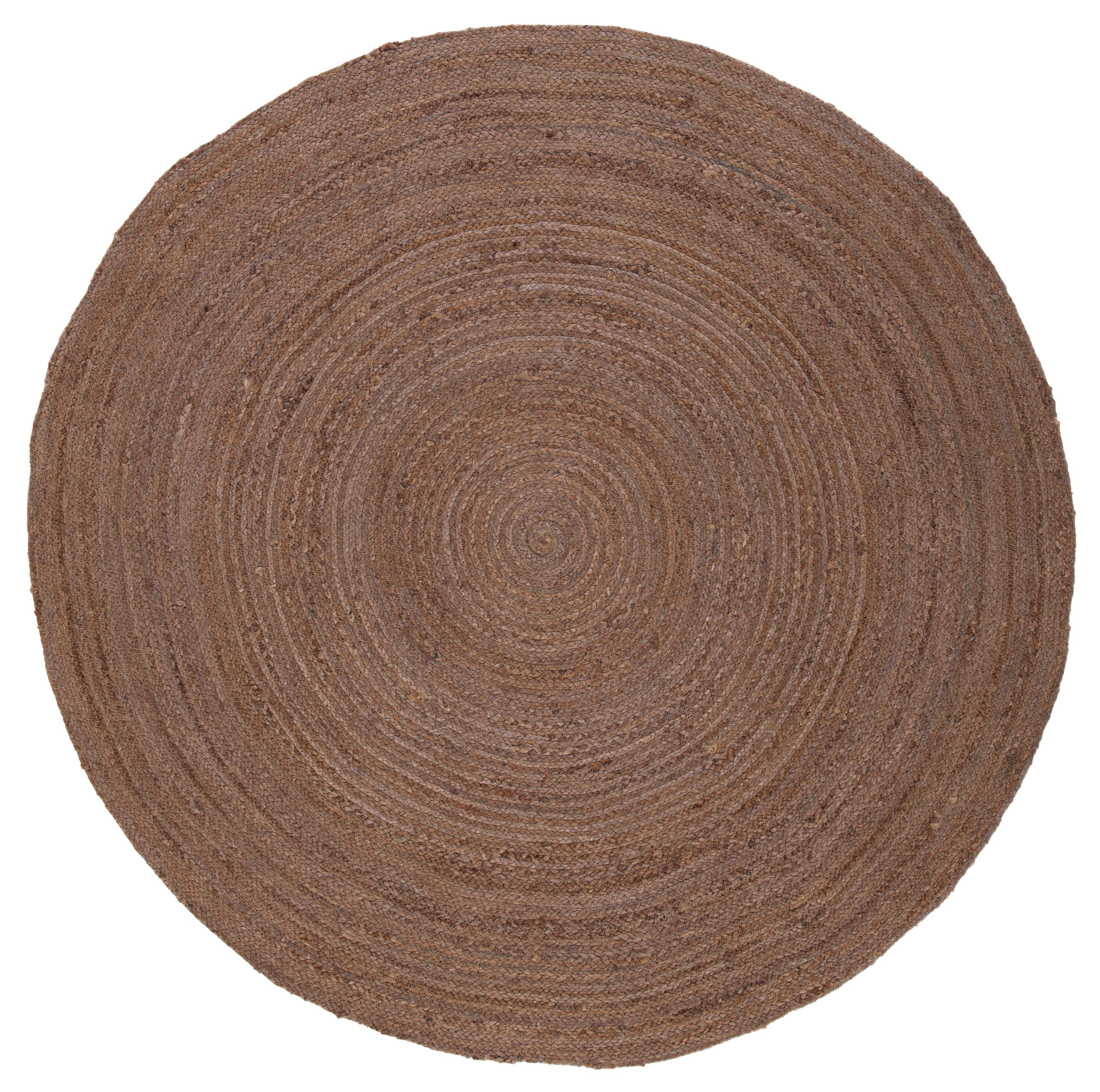August Grove® Lupica Natural Fiber Hand Woven Jute Solid Color Rug | Wayfair