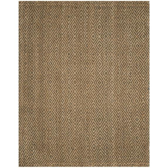Natural Fiber NF181 Hand Woven Indoor Area Rug - Natural/Grey - 5'x8' - Safavieh.