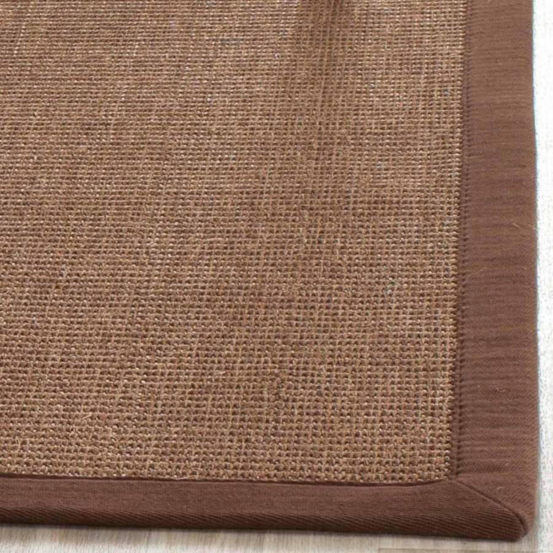 Natural Fiber NF441 Power Loomed Indoor Accent Rug - Brown/Brown - 2'6"x4' - Safavieh.