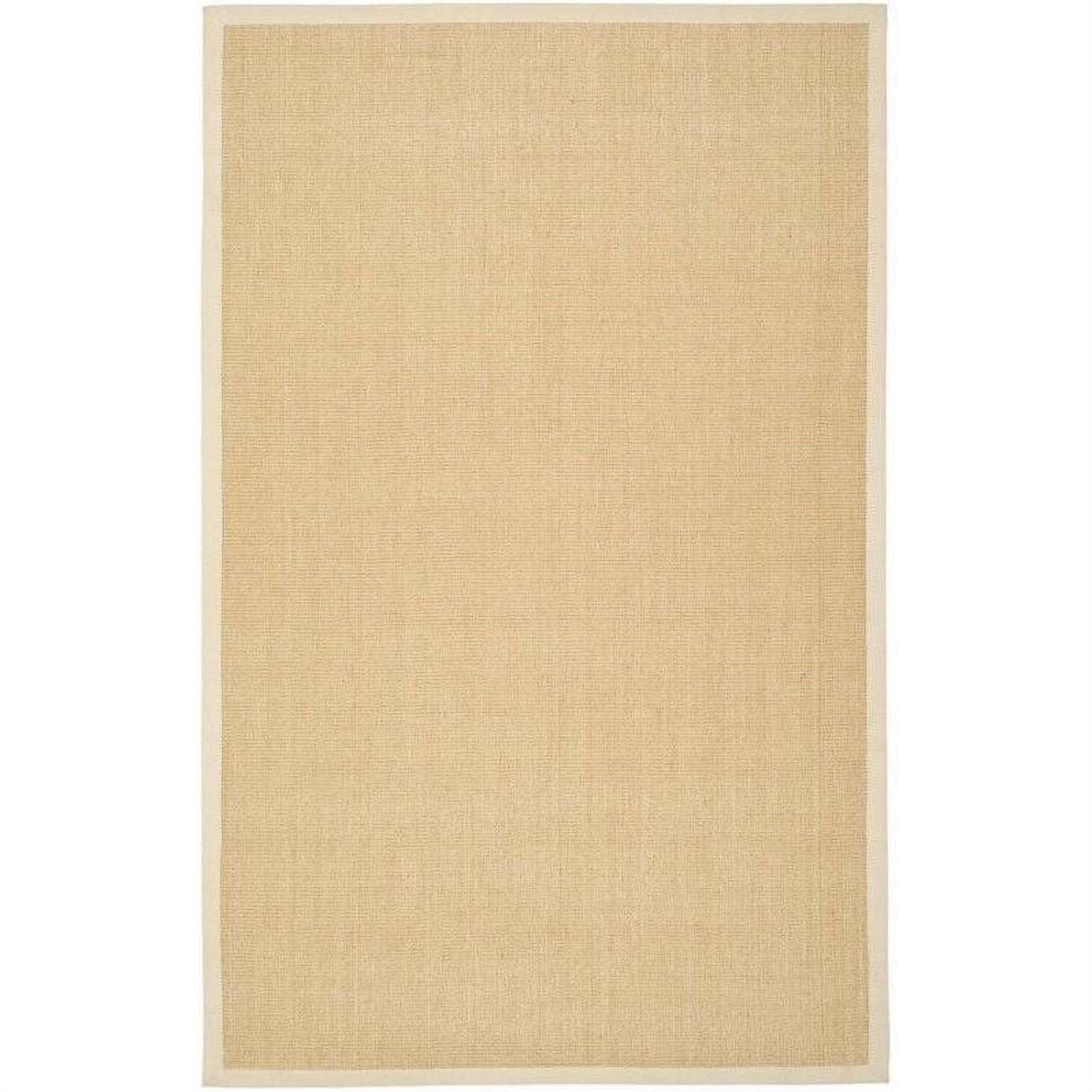 Natural Fiber NF441 Power Loomed Indoor Accent Rug - Maize/Wheat - 2'6"x4' - Safavieh.