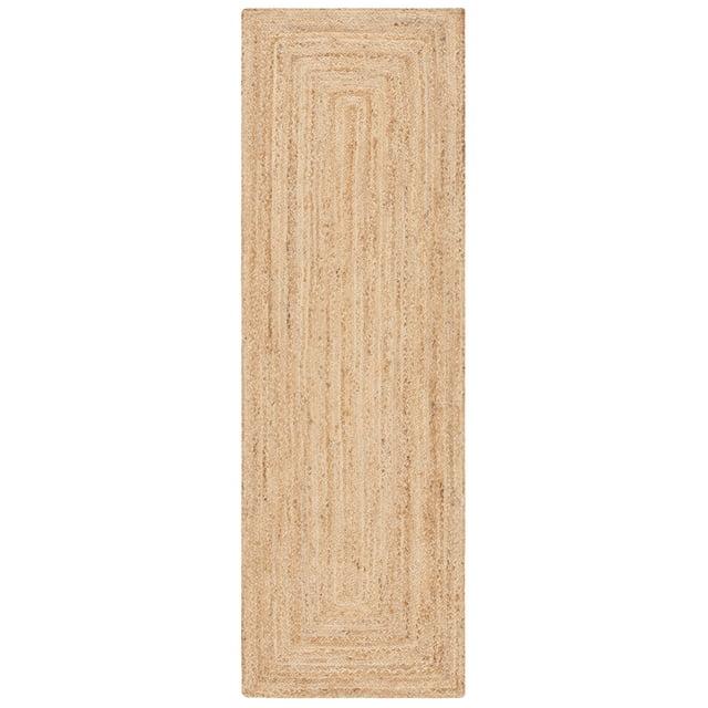 Natural Fiber NFB304 Hand Woven Runner Rug - Natural - 2'3"x17' - Safavieh.