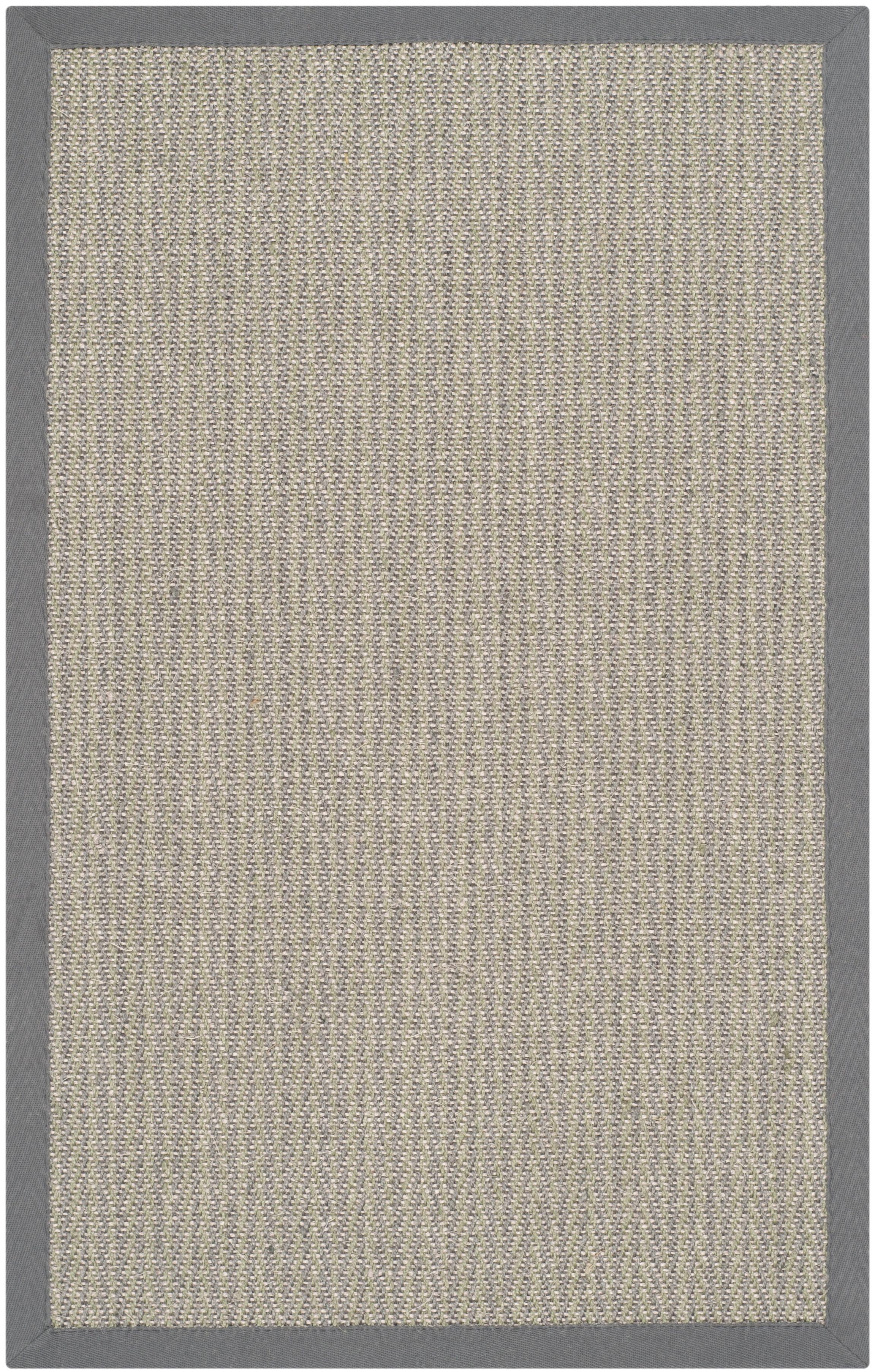 Natural Fiber NF444 Power Loomed Indoor Accent Rug - Grey Brown/Grey - 2'6"x4' - Safavieh.