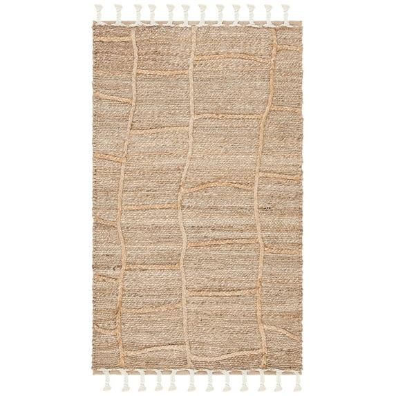 Natural Fiber NF105 Hand Woven Accent Rug - Natural - 2'3"x4' - Safavieh..