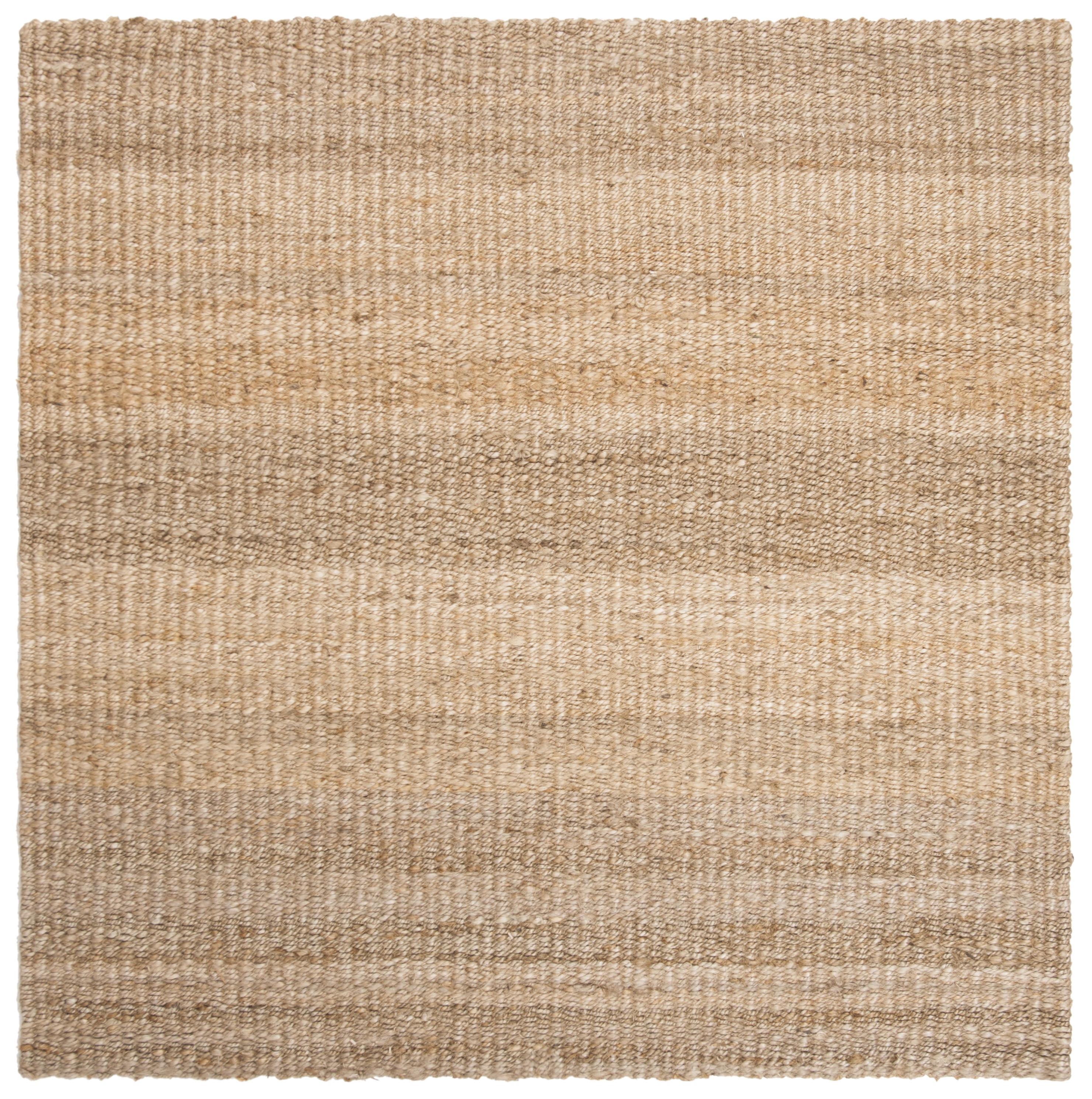 Natural Fiber NF731 Hand Woven Indoor Area Rug - Natural - 5'x5' - Safavieh.
