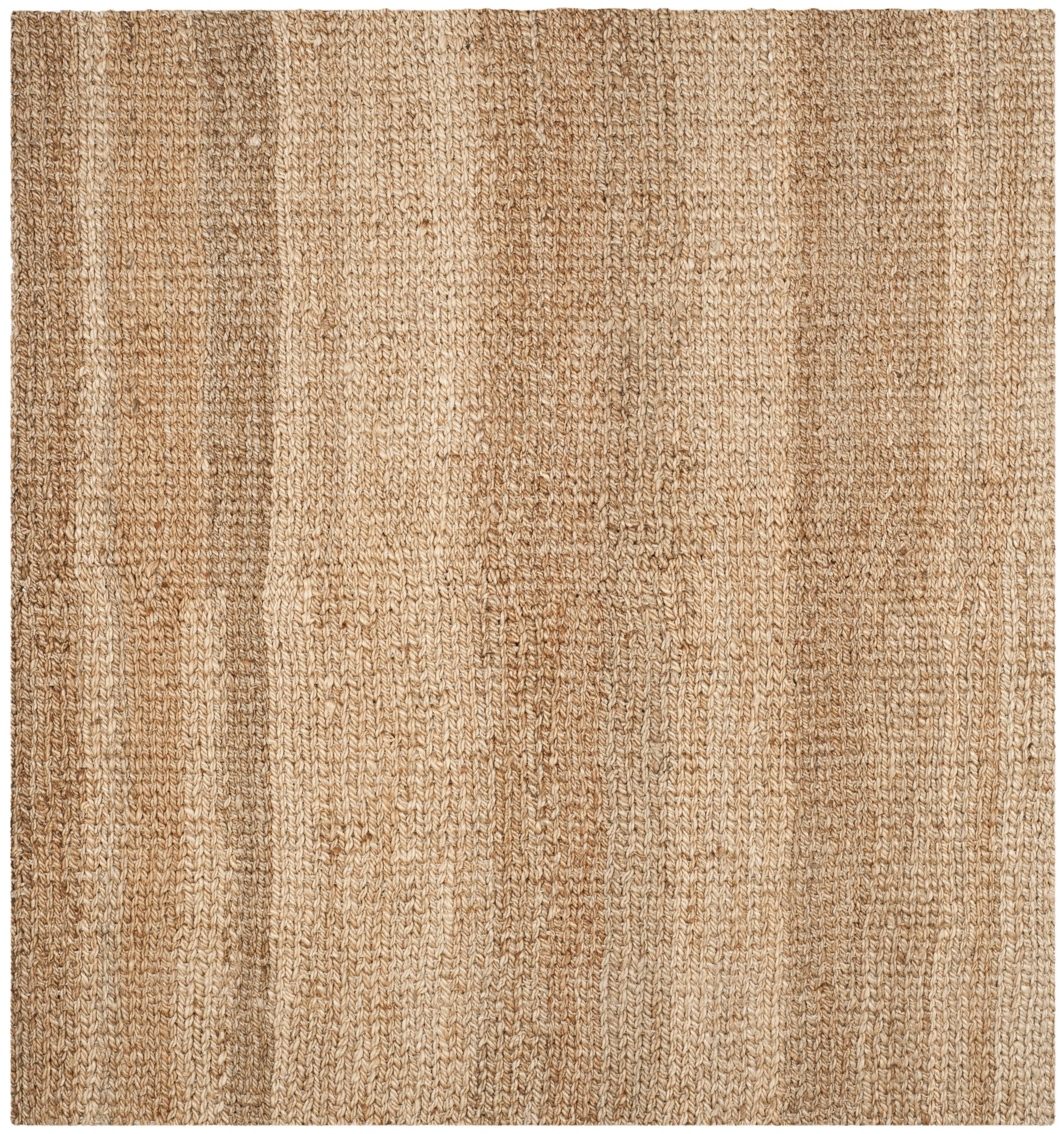 Natural Fiber NF732 Hand Woven Indoor Area Rug - Natural - 9'x9' - Safavieh.