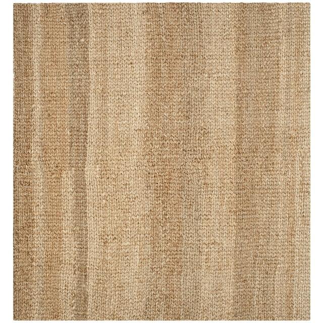 Natural Fiber NF732 Hand Woven Indoor Area Rug - Natural - 9'x9' - Safavieh.