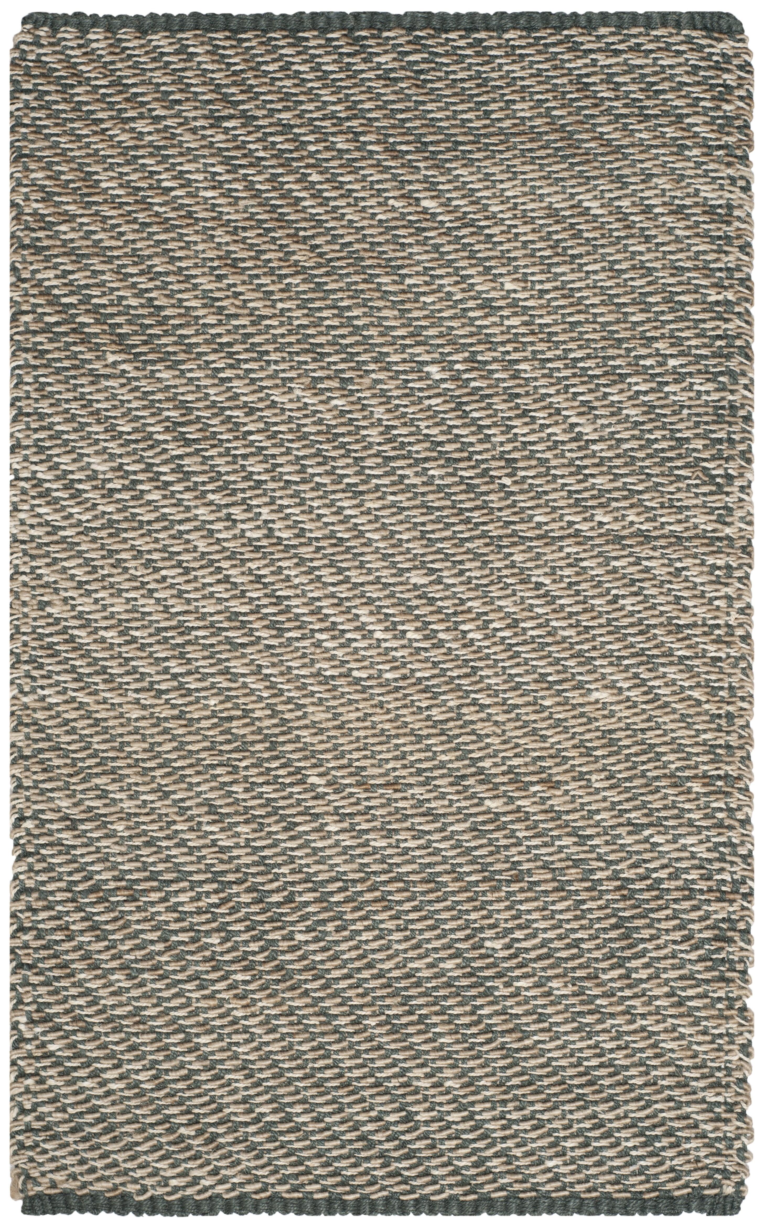 Natural Fiber NF454 Hand Woven Indoor Area Rug - Blue/Natural - 5'x8' - Safavieh.
