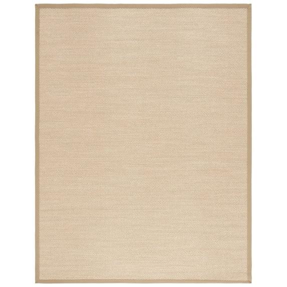 Natural Fiber NF141 Power Loomed Indoor Runner Rug - Maize/Linen - 2'6"x10' - Safavieh.