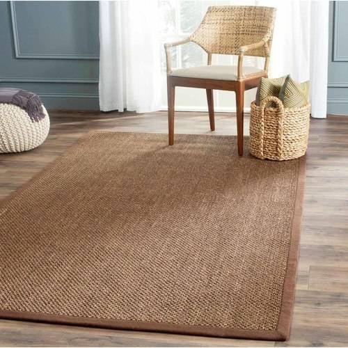 Brown Sisal and Jute Handmade Area Rug, 3' x 5'