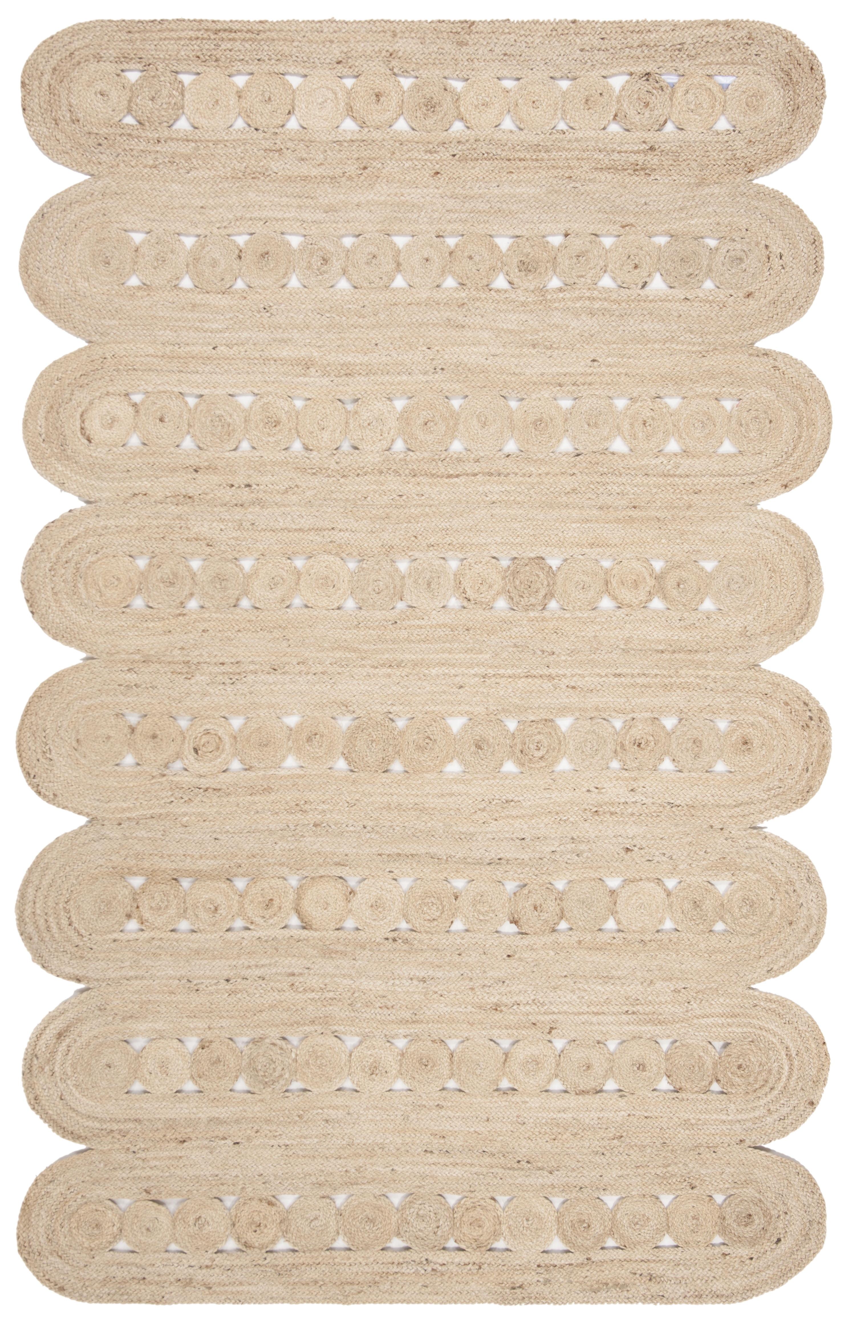 Natural Fiber NF365 Hand Woven Indoor Area Rug - Ivory - 4'x6' - Safavieh