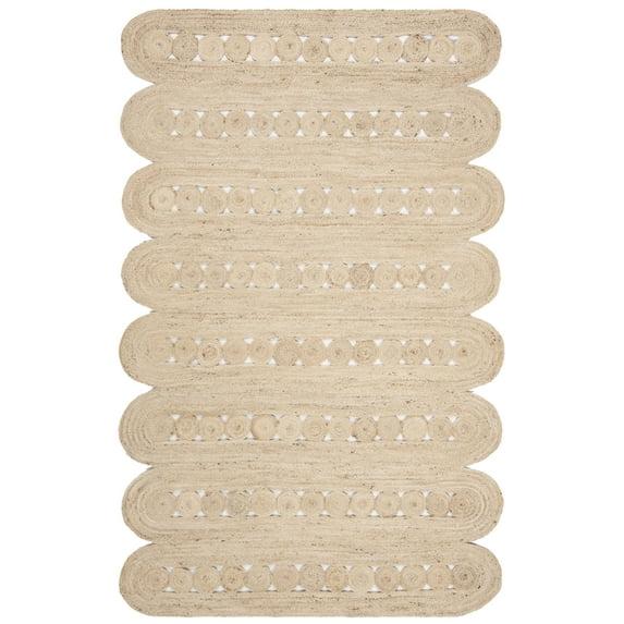 Natural Fiber NF365 Hand Woven Indoor Area Rug - Ivory - 4'x6' - Safavieh