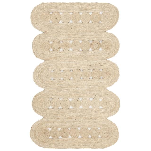 Natural Fiber NF365 Hand Woven Accent Rug - Ivory - 2'3"x4' - Safavieh.