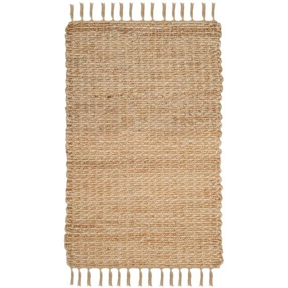 Natural Fiber NF466 Hand Woven Indoor Accent Rug - Natural - 2'6"x4' - Safavieh.