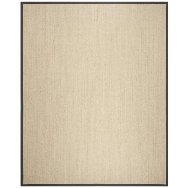 Natural Fiber NF131 Power Loomed Accent Rug - Natural/Dark Grey - 2'x3' - Safavieh.