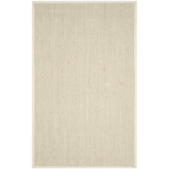 Natural Fiber NF143 Power Loomed Indoor Area Rug - Marble/Beige - 5'x8' - Safavieh