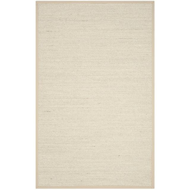 Natural Fiber NF143 Power Loomed Accent Rug - Marble/Linen - 2'x3' - Safavieh.