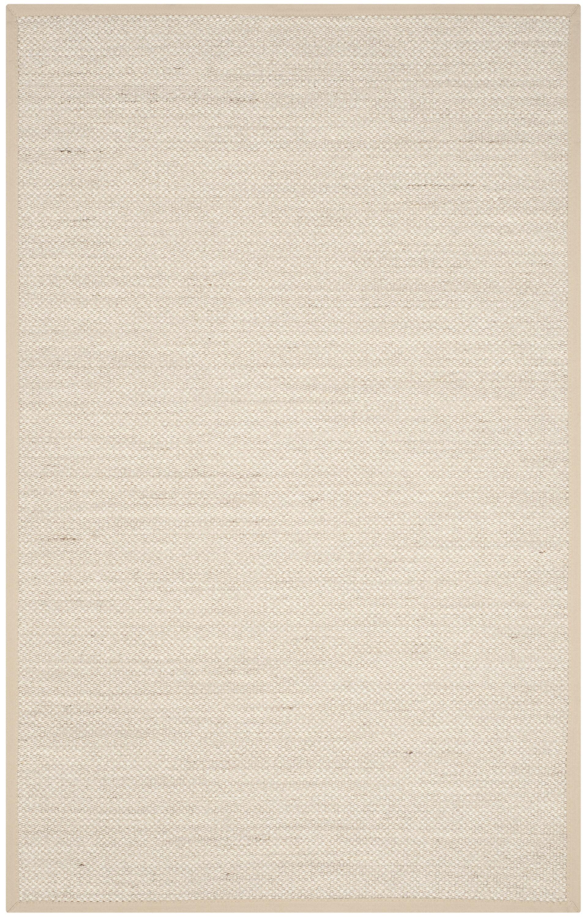 Natural Fiber NF143 Power Loomed Indoor Area Rug - Marble/Linen - 5'x8' - Safavieh