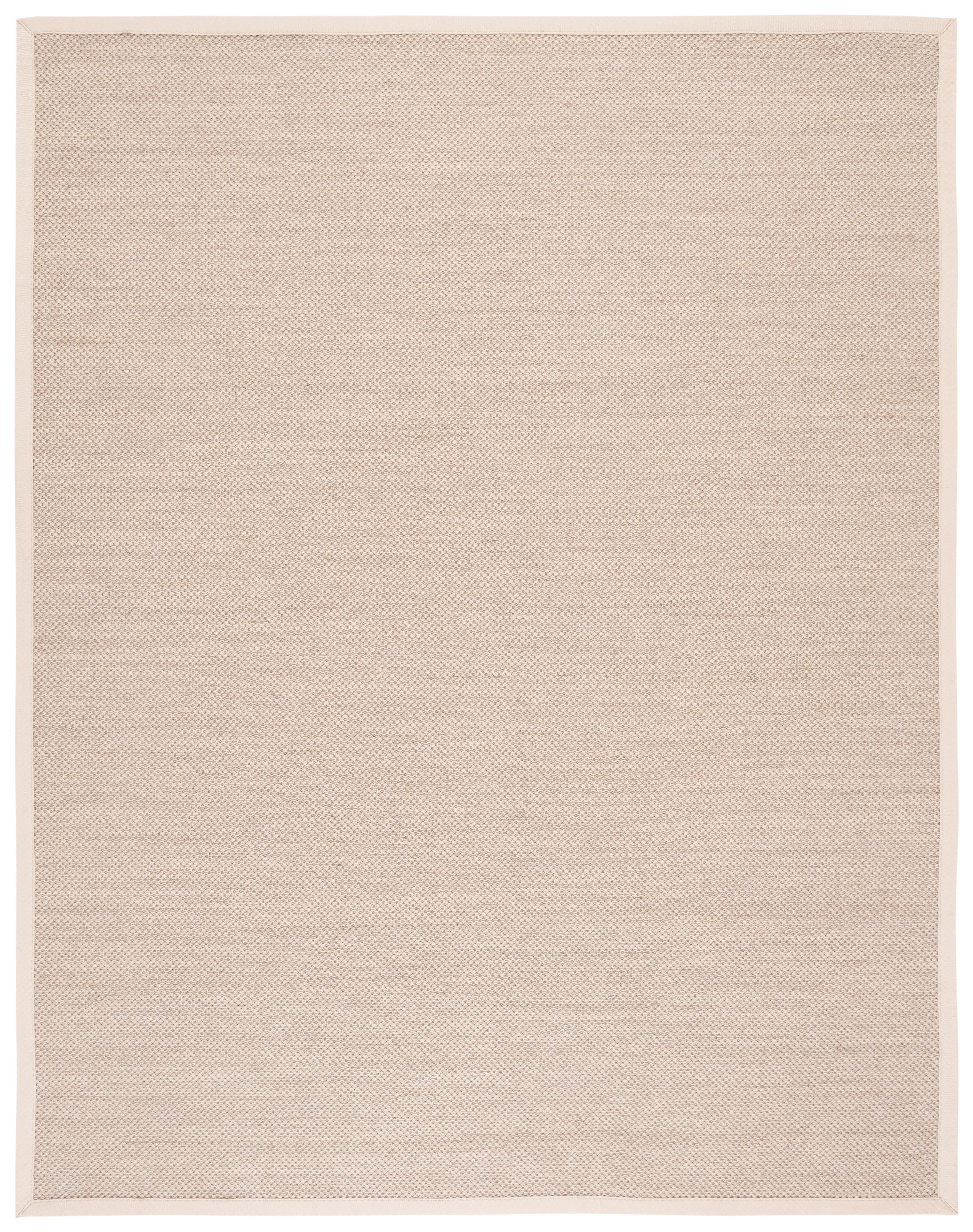 Natural Fiber NF143 Power Loomed Indoor Area Rug - Marble/Beige - 9'x12' - Safavieh