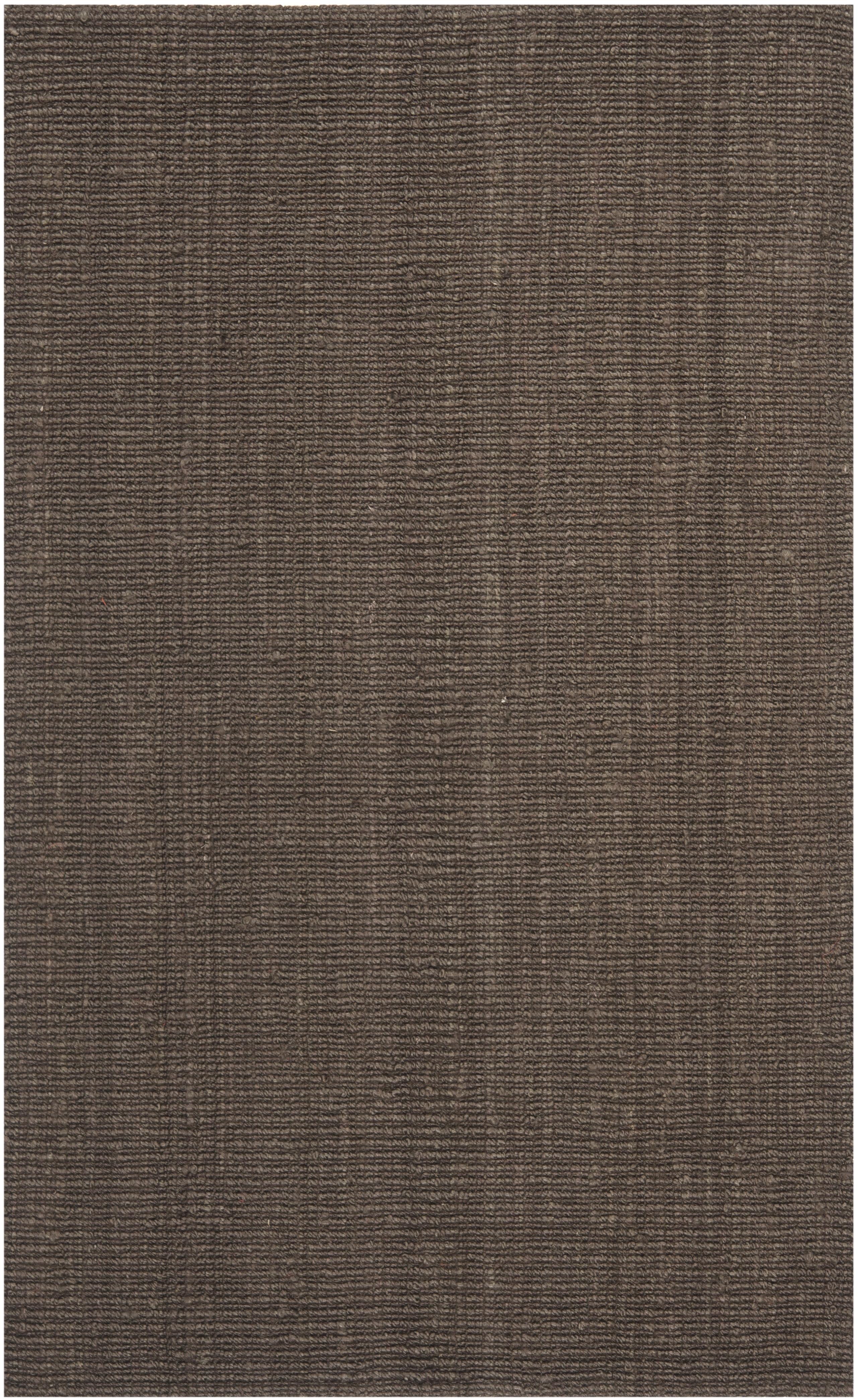 Hand-Knotted Coastal Charm Jute 5' x 8' Area Rug, Brown