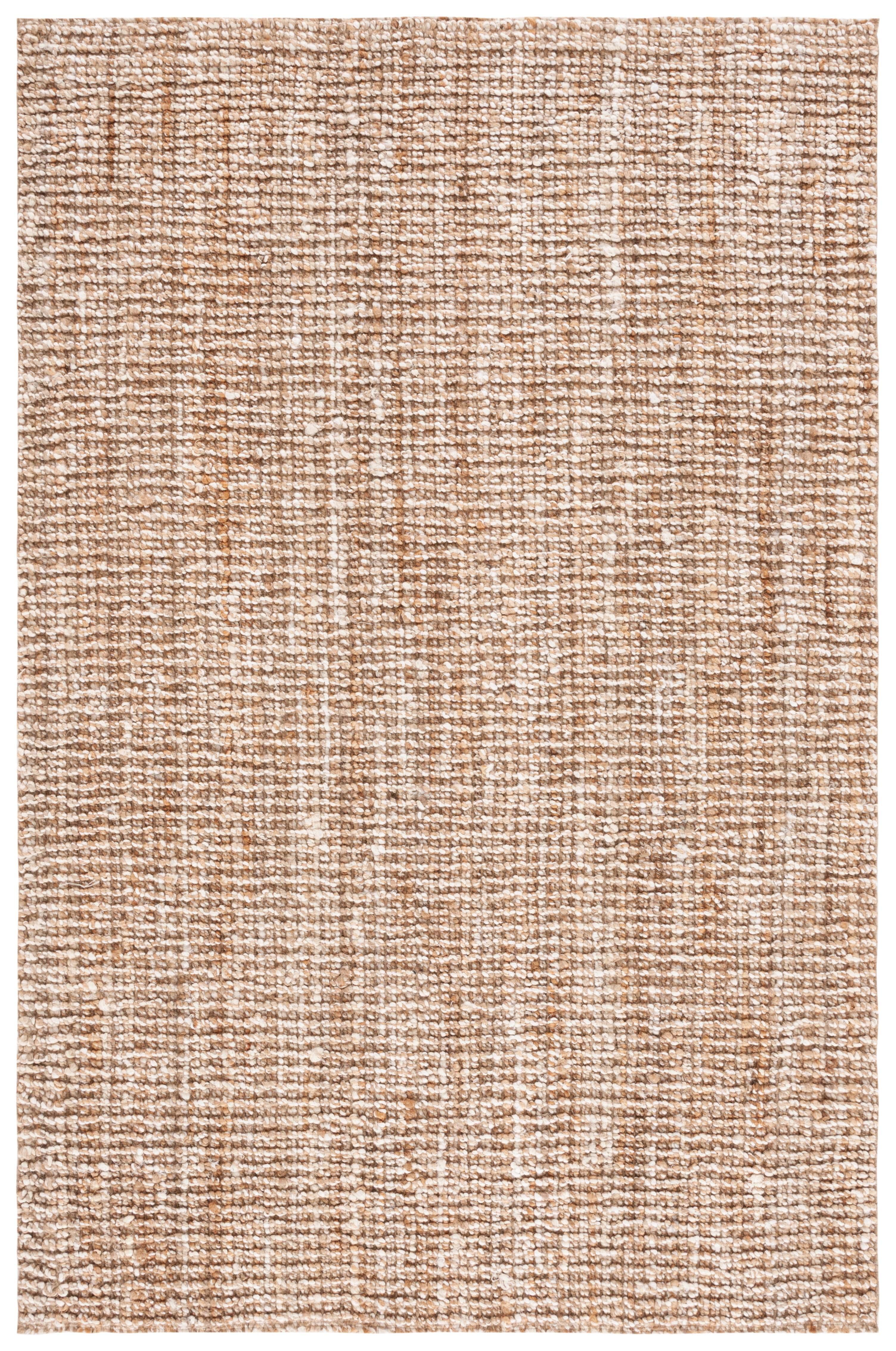 Natural Ivory Handwoven Wool Area Rug