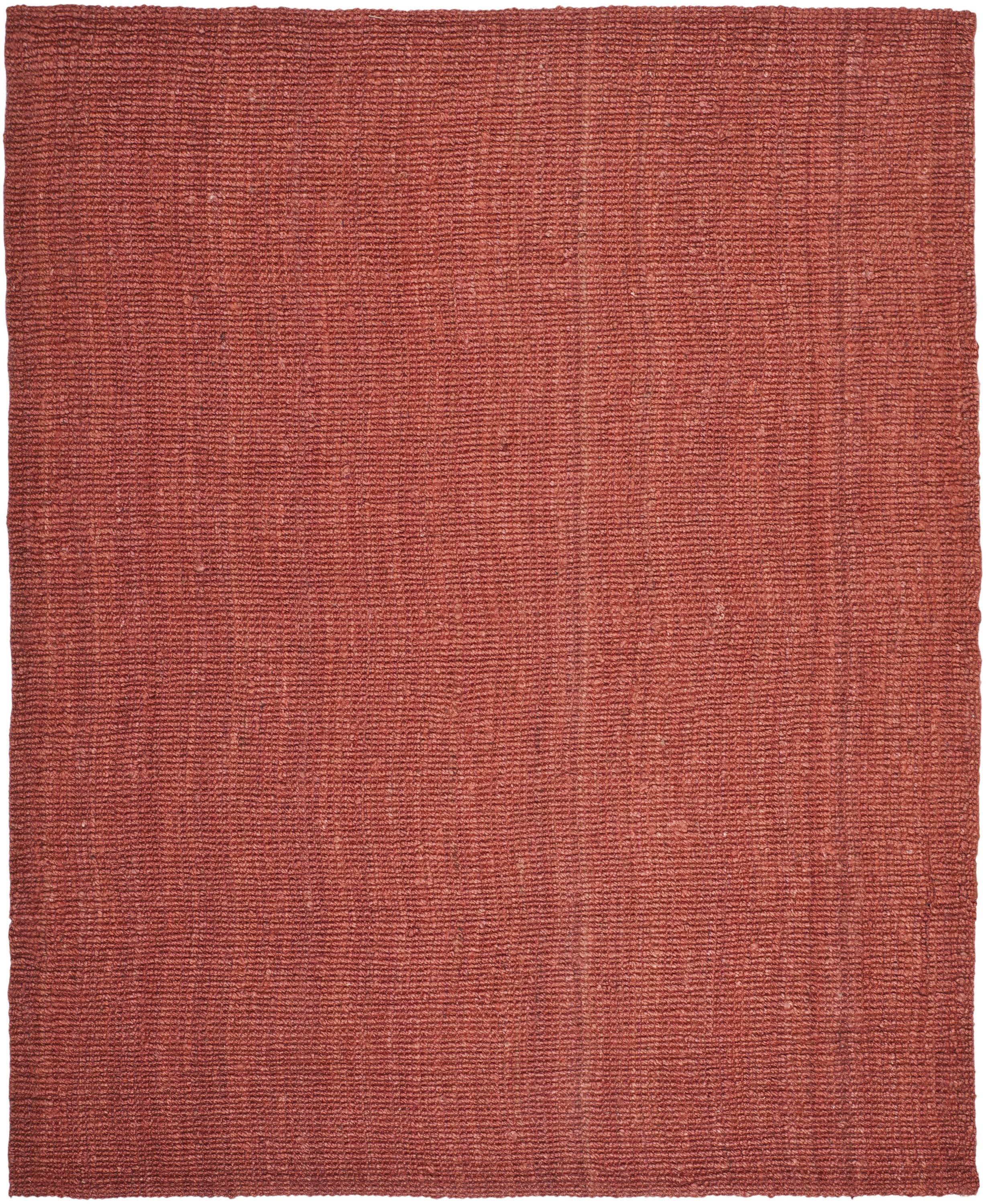 SAFAVIEH Natural Fiber Levi Braided Area Rug, Rust, 9' x 12'