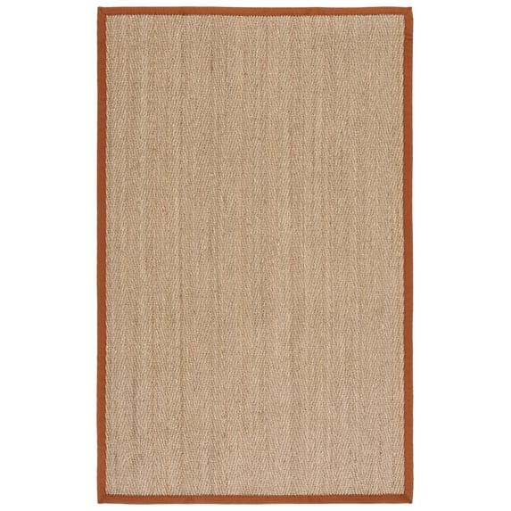 Natural Fiber NF115 Power Loomed Indoor Area Rug - Natural/Brown - 5'x8' - Safavieh