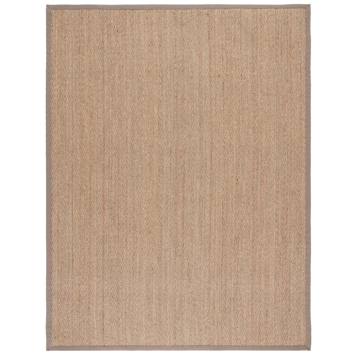 Natural Fiber NF115 Power Loomed Indoor Accent Rug - Natural/Grey - 2'x3' - Safavieh.