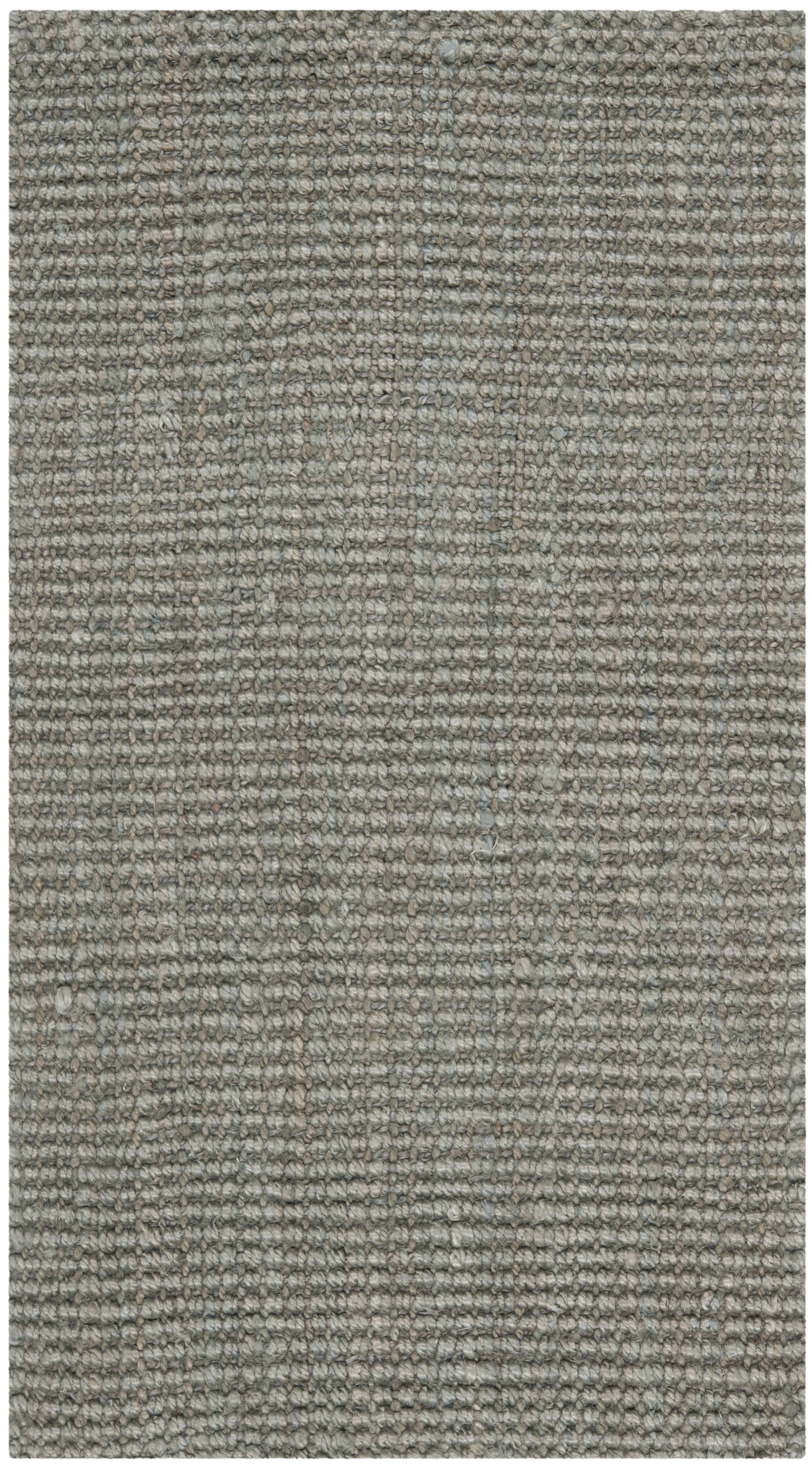 Natural Fiber NF730 Hand Woven Indoor Accent Rug - Green/Grey - 2'3"x4' - Safavieh.