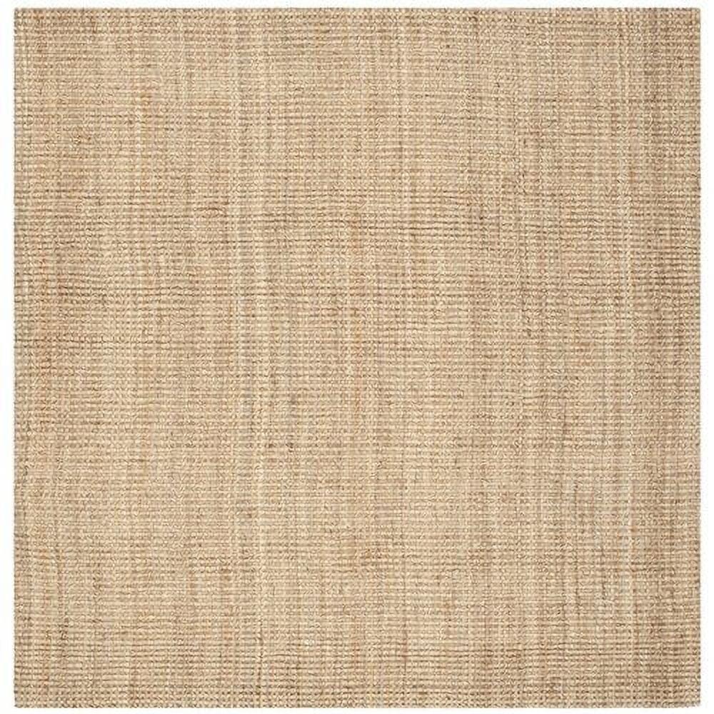 SAFAVIEH Natural Fiber Milica Braided Jute Area Rug, Natural, 9' x 9' Square