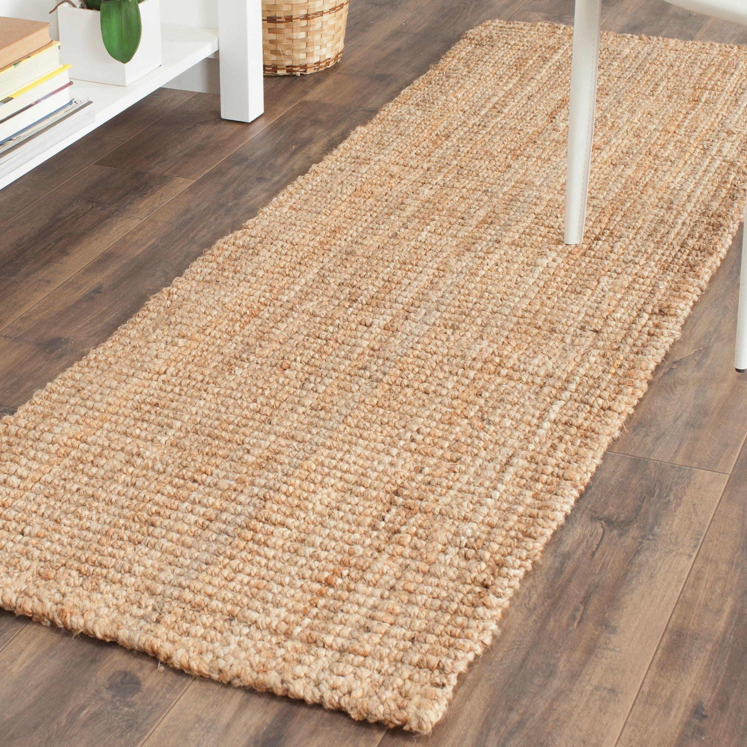 Natural Fiber NF730 Hand Woven Indoor Runner Rug - Natural - 2'3"x17' - Safavieh.