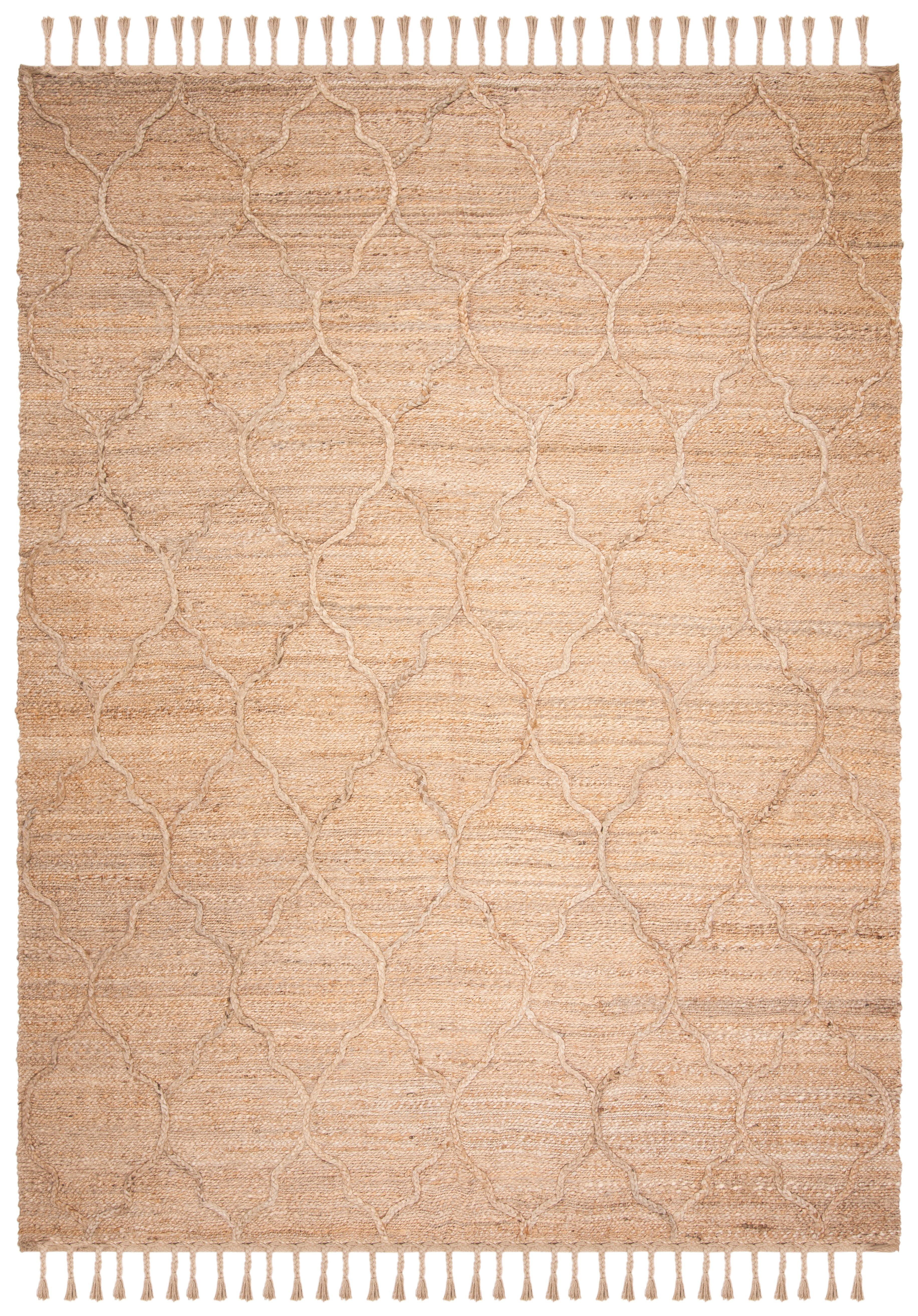 SAFAVIEH Natural Fiber Cohen Solid Area Rug, Natural, 9' x 12'