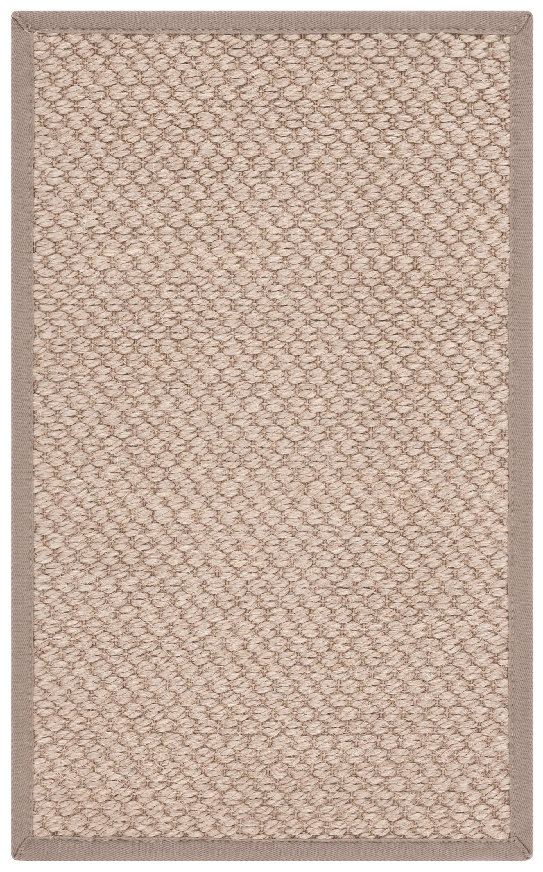 Natural Fiber NF153 Power Loomed Accent Rug - Natural/Grey - 2'6"x4' - Safavieh.