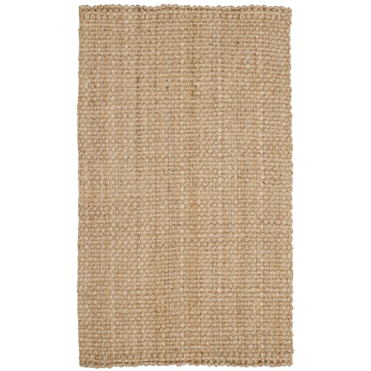 Handwoven Jute Natural Fiber 2' x 3' Area Rug