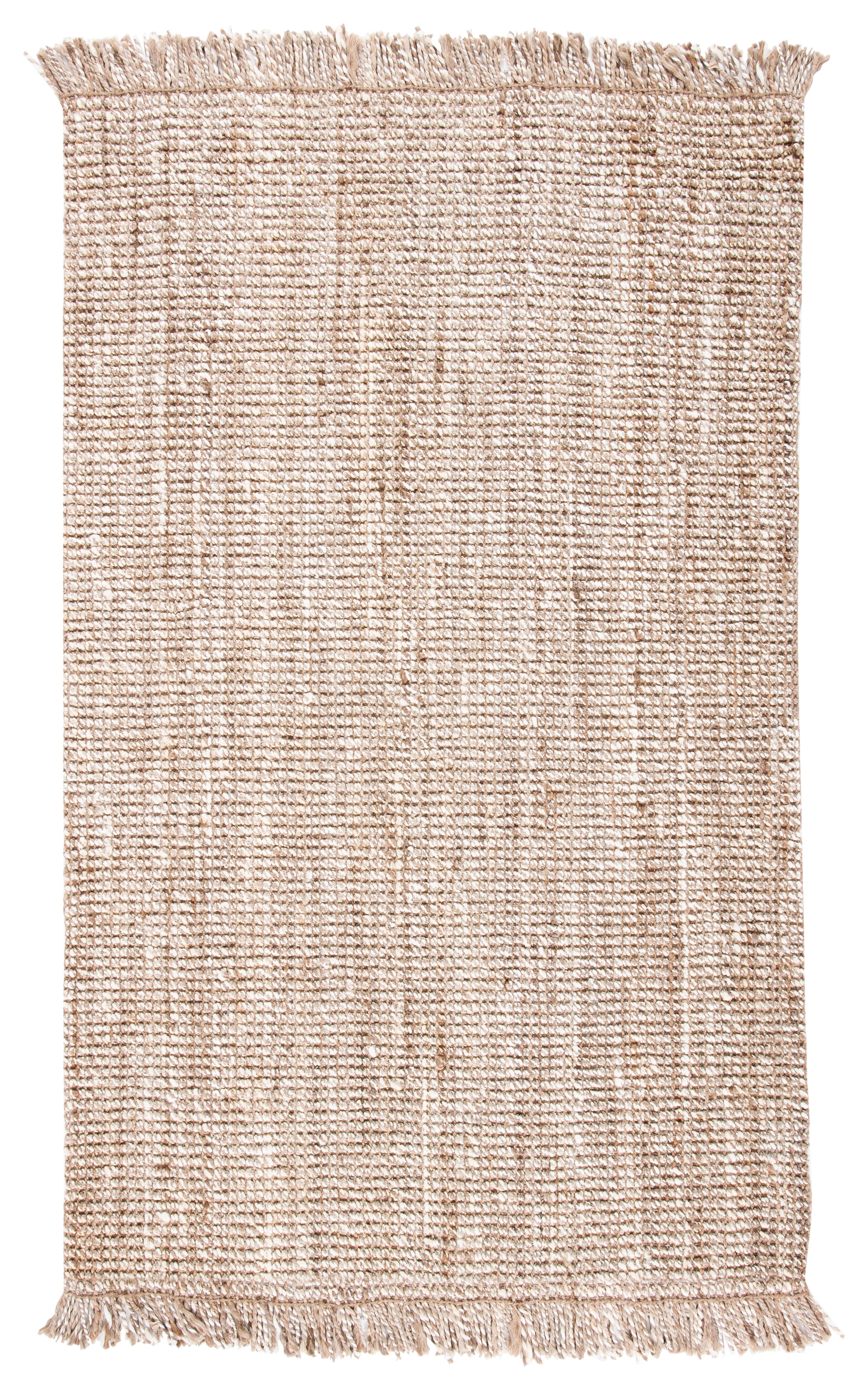 SAFAVIEH Natural Fiber Dustin Abstract Area Rug, Grey/Beige, 2'3" x 4'