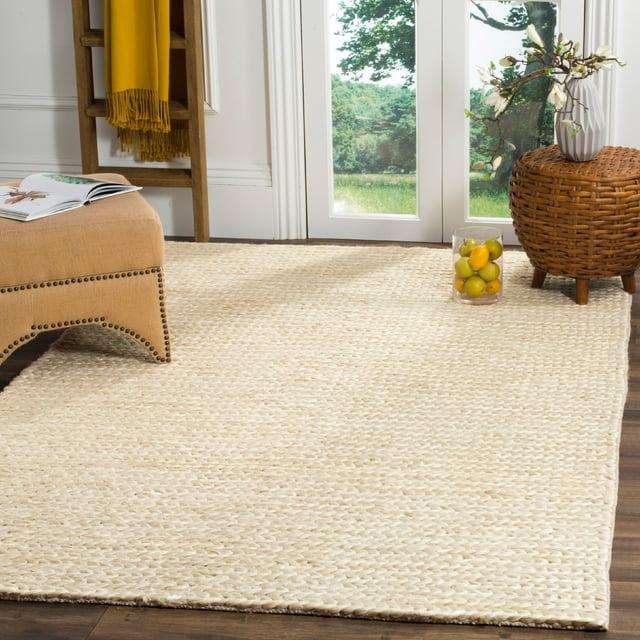 Pennsburg Natural Fiber Hand Woven Jute Chevron Rug