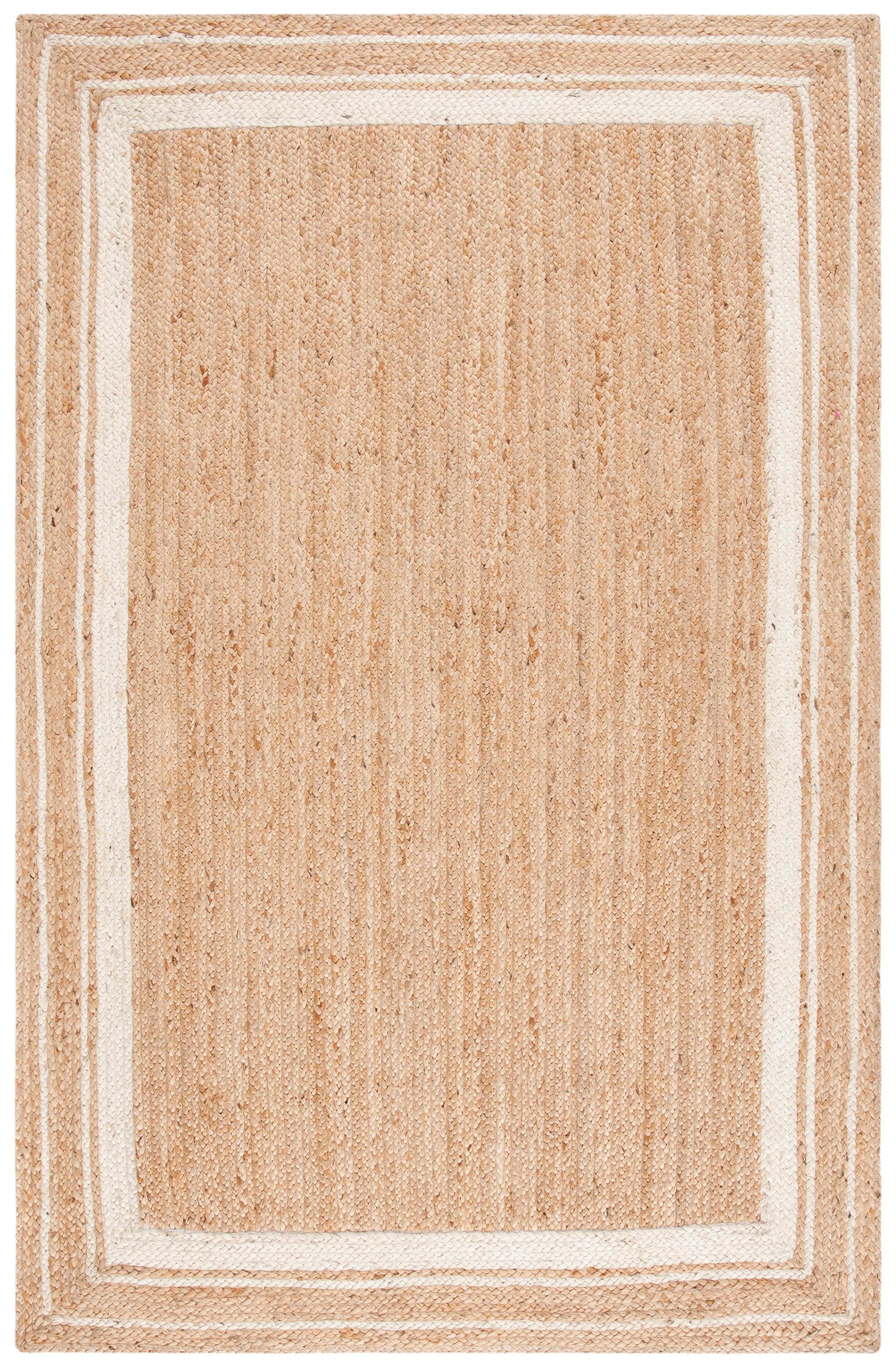 Natural Fiber NF823 Hand Woven Area Rug - Natural/Ivory - 4'x6' - Safavieh.