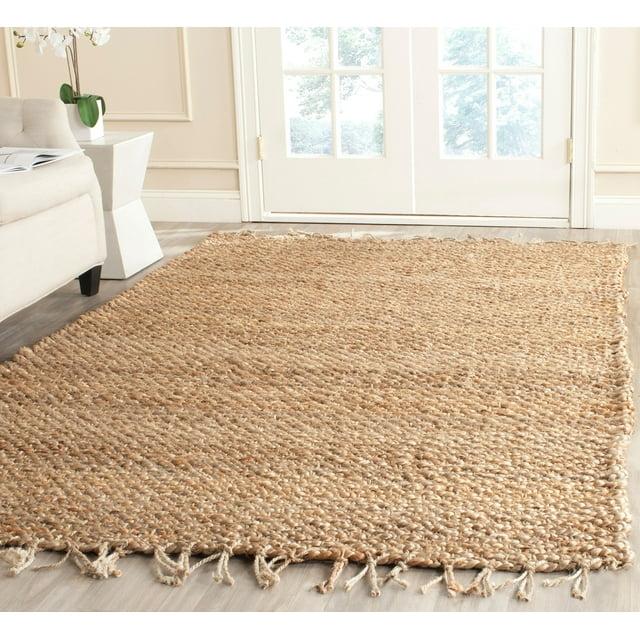 Natural Fiber NF733 Hand Woven Indoor Area Rug - Natural - 4'x6' - Safavieh.