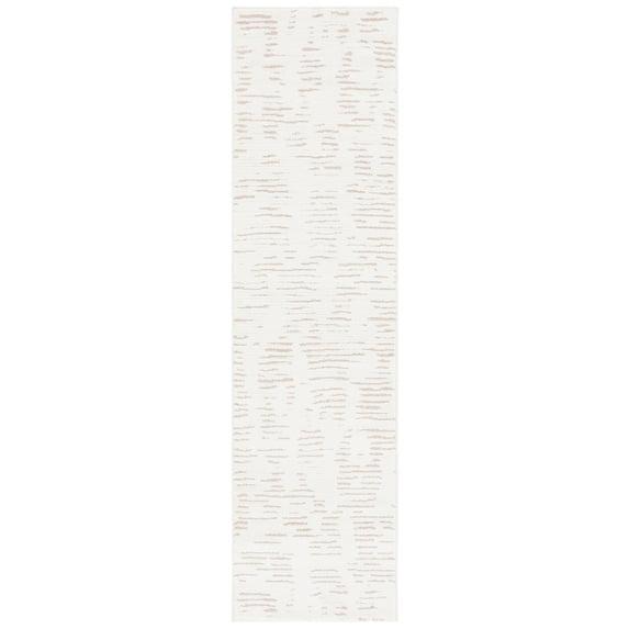 Neptune NPE852 Power Loomed Indoor Runner - Ivory/Beige - 2'2"x8' - Safavieh