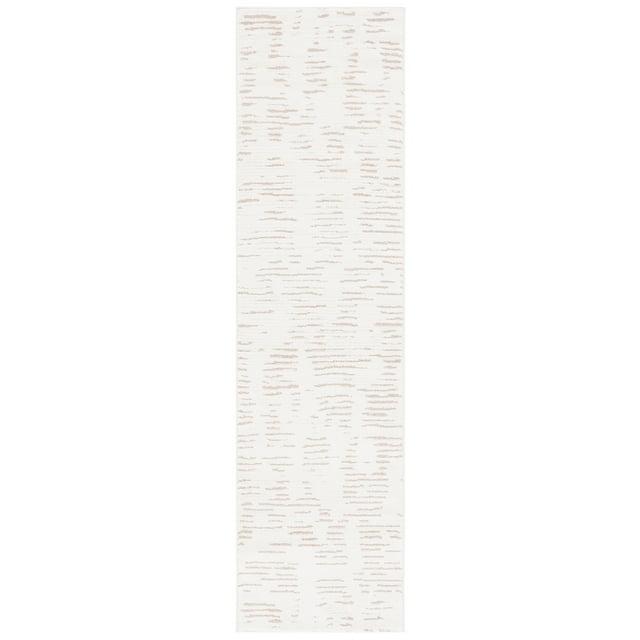 Neptune NPE852 Power Loomed Indoor Runner Rug - Ivory/Beige - 2'2"x8' - Safavieh.