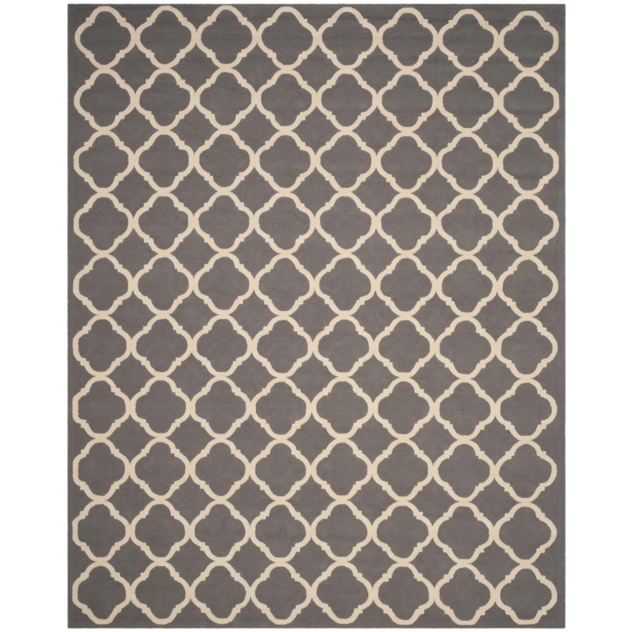 Fullerton Hand Hooked Cotton Pile Geometric Rug