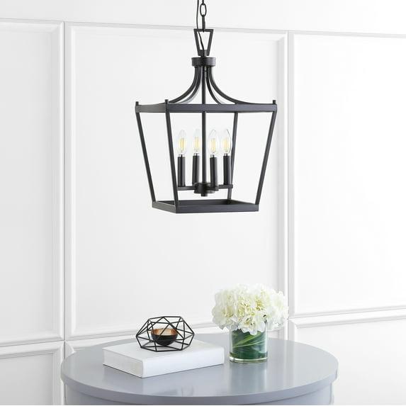 Nichi 4 Light Pendant - Oil Rubbed Bronze (Black) - Safavieh.