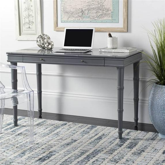 Noely  1 Drawer Writing Desk - DSK3500 - Grey - Safavieh