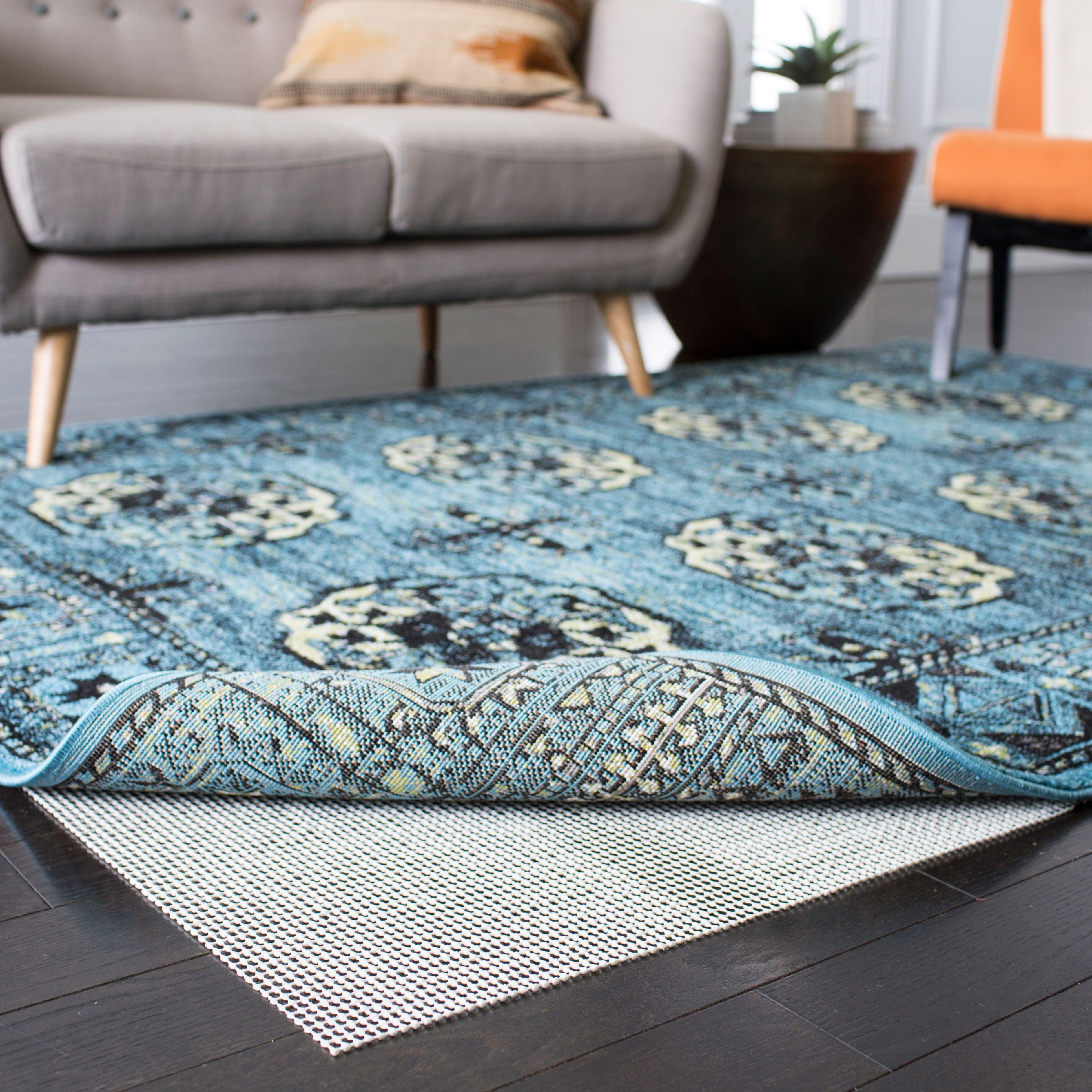 Grid Pad PAD110 Power Loomed Indoor Rug Pad - Creme - 6' x 9' - Safavieh