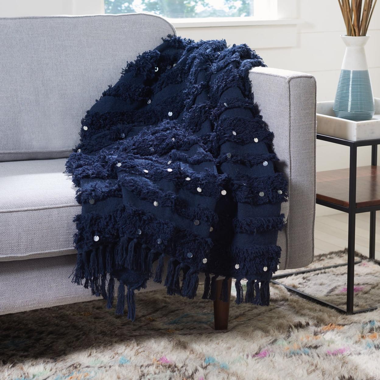 Safavieh Norlen Hand Woven Throw Blanket