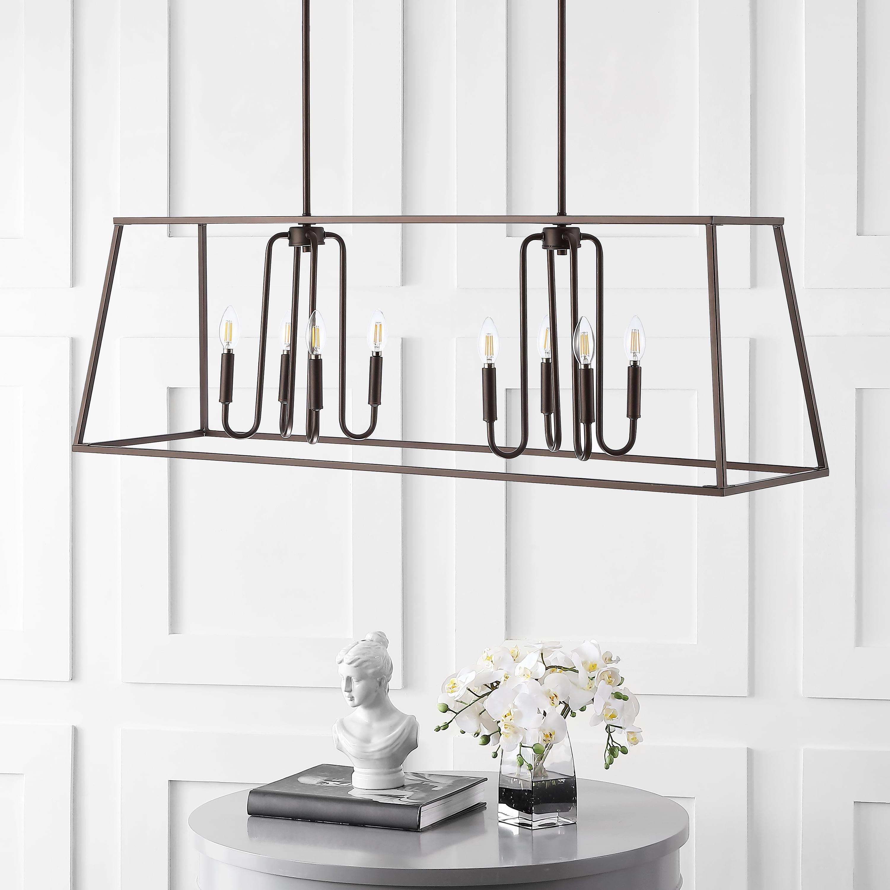 Onia 8-Light Oil Rubbed Bronze LED Pendant