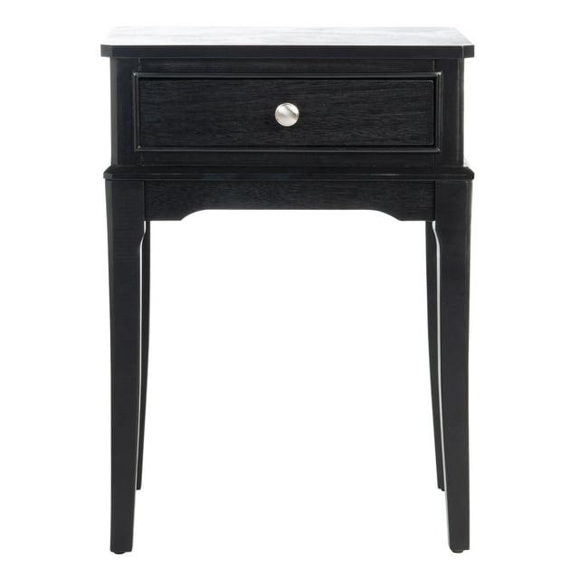 Opal 1 Drawer Accent Table - ACC5719B - Black - Safavieh