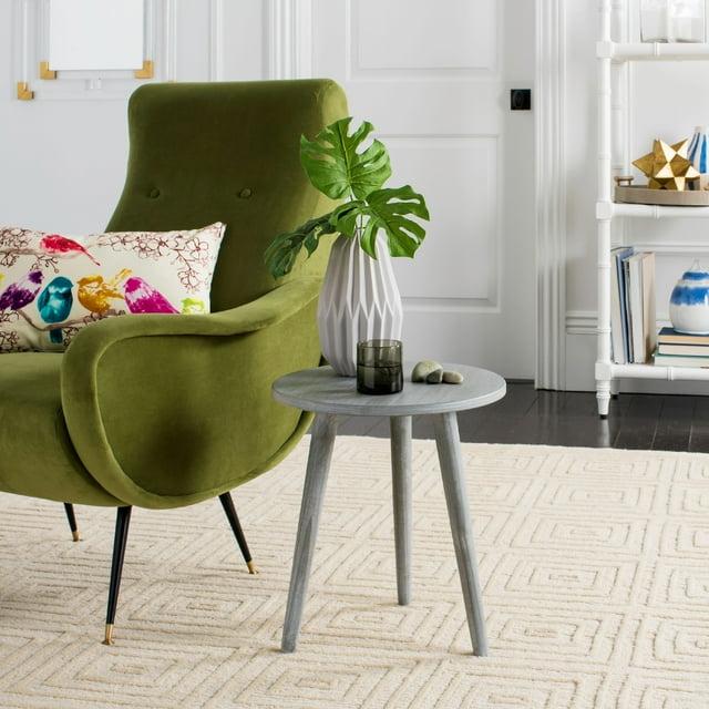 Orion Round Accent Table - ACC5700C - Slate/Grey - Safavieh