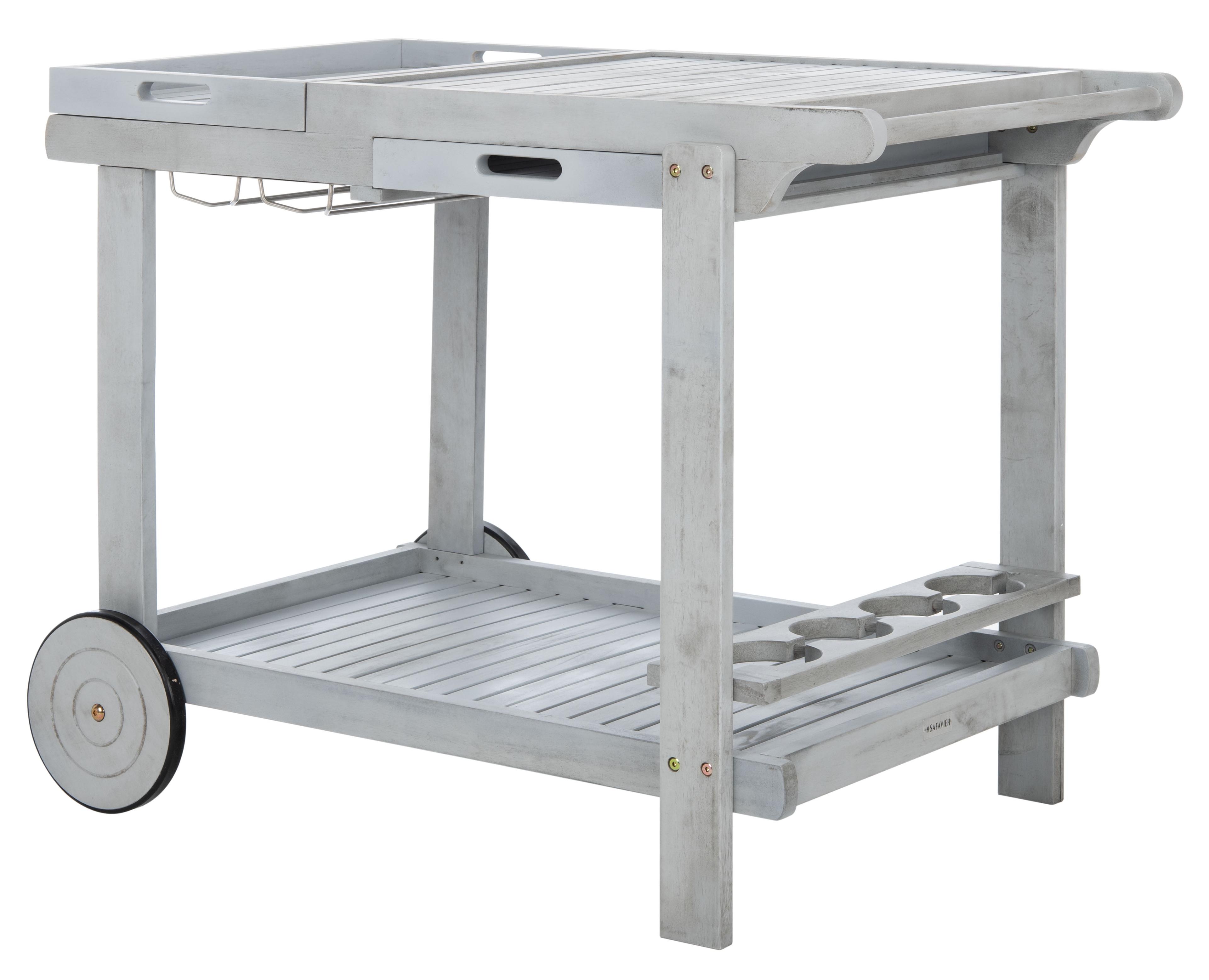 Orland Outdoor Tea Trolley  - Safavieh