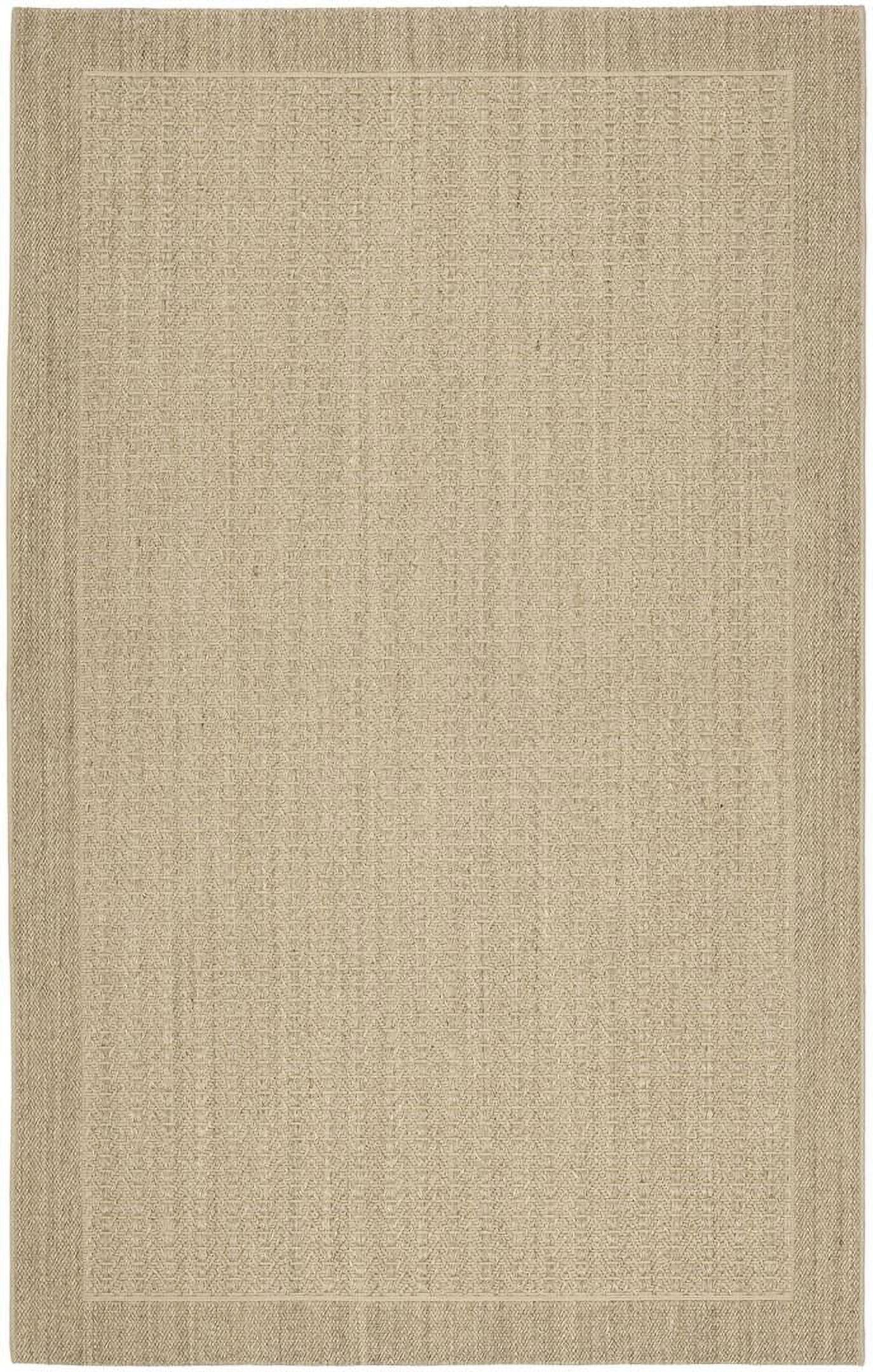 Huxley Sisal PAB321 Power Loomed, Jacquard Weave Indoor Accent Rug - 4'x6' - Desert Sand - Safavieh